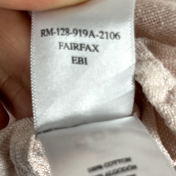 Rails Shirt Mens XL Pink Fairfax Ebi Short Sleeve Button Up Lightweight Cotton - Picture 11 of 16